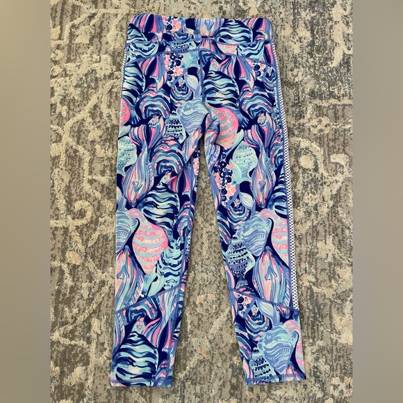 Lilly Pulitzer Women’s Medium Luxletic Tamara legging in Twilight Blue Scale Up - Picture 12 of 16